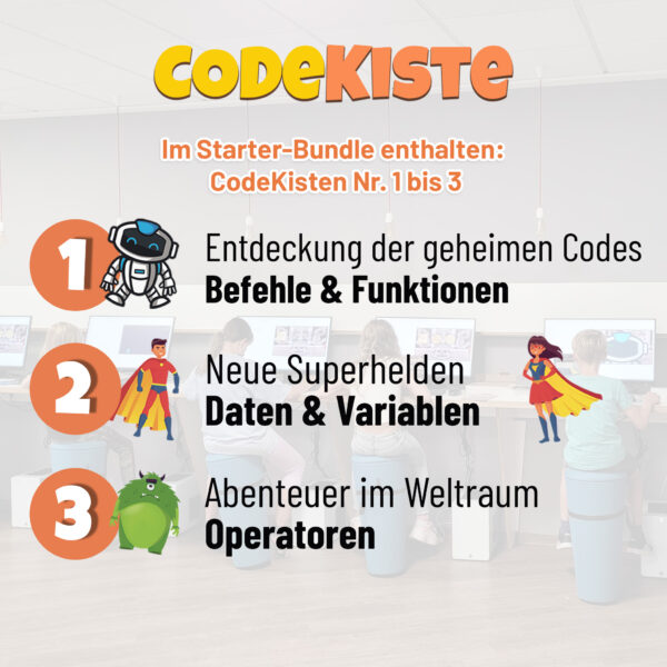 CodeKiste Starter-Bundle - Kiste Nr. 1-3 – Bild 5